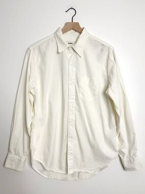 Buck Mason Draped Twill One Pocket Shirt